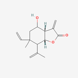molecular formula C15H20O3 B3037055 Pyrochamissanthin CAS No. 41743-60-6