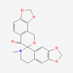 molecular formula C20H17NO6 B3037056 Hypecorinine CAS No. 41787-57-9