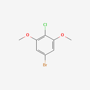 molecular formula C8H8BrClO2 B3037069 5-溴-2-氯-1,3-二甲氧基苯 CAS No. 427886-20-2
