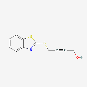 4-(1,3-Benzothiazol-2-ylsulfanyl)but-2-yn-1-ol