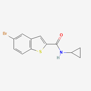 5-bromo-N-cyclopropyl-1-benzothiophene-2-carboxamide