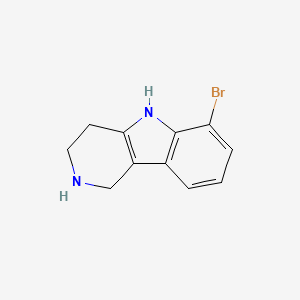 molecular formula C11H11BrN2 B3037137 6-bromo-2,3,4,5-tetrahydro-1H-pyrido[4,3-b]indole CAS No. 439928-25-3