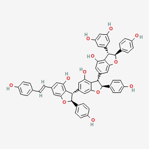 molecular formula C56H42O12 B3037178 Gnemonol B CAS No. 462636-74-4
