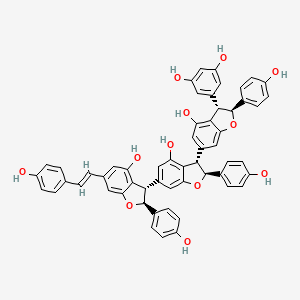 molecular formula C56H42O12 B3037178 格尼蒙醇 B CAS No. 462636-74-4