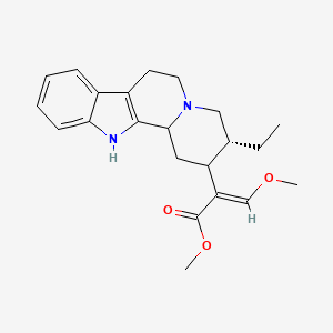 molecular formula C22H28N2O3 B3037183 (+/-)-Dihydrocorynantheine CAS No. 4684-43-9