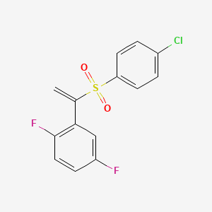 2-(1-(4-Chlorophenylsulfonyl)vinyl)-1,4-difluorobenzene