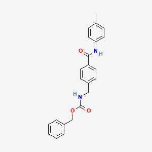 benzyl N-[4-(4-toluidinocarbonyl)benzyl]carbamate