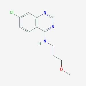 7-chloro-N-(3-methoxypropyl)-4-quinazolinamine