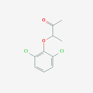 molecular formula C10H10Cl2O2 B3037340 3-(2,6-Dichlorophenoxy)-2-butanone CAS No. 477865-15-9