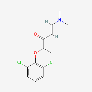 4-(2,6-Dichlorophenoxy)-1-(dimethylamino)-1-penten-3-one
