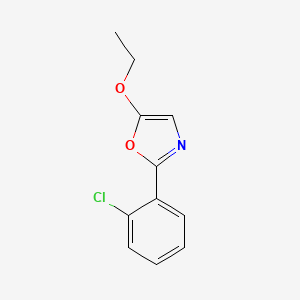 2-(2-Chlorophenyl)-1,3-oxazol-5-yl ethyl ether