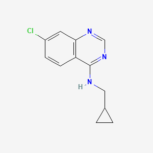 7-chloro-N-(cyclopropylmethyl)quinazolin-4-amine