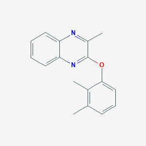 molecular formula C17H16N2O B3037378 2-(2,3-Dimethylphenoxy)-3-methylquinoxaline CAS No. 477870-88-5