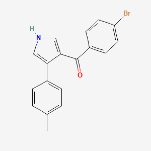 (4-Bromophenyl)(4-(4-methylphenyl)-1H-pyrrol-3-yl)methanone