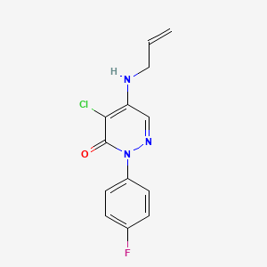 5-(allylamino)-4-chloro-2-(4-fluorophenyl)-3(2H)-pyridazinone