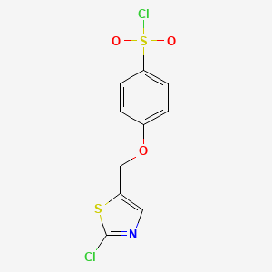 4-[(2-chloro-1,3-thiazol-5-yl)methoxy]benzenesulfonyl Chloride