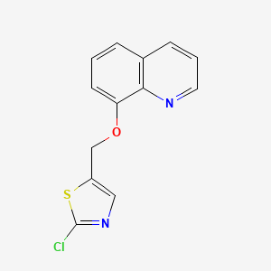 8-[(2-Chloro-1,3-thiazol-5-yl)methoxy]quinoline