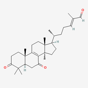 molecular formula C30H44O3 B3037579 lucialdehyde B CAS No. 480439-84-7