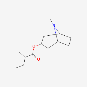 molecular formula C13H23NO2 B3037589 Valtropine CAS No. 495-82-9