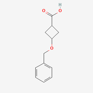 molecular formula C12H14O3 B3037590 3-(Benzyloxy)cyclobutanecarboxylic acid CAS No. 4958-02-5