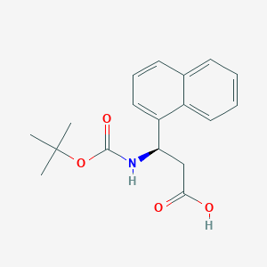Boc-(R)-3-Amino-3-(1-naphthyl)-propionic acid