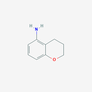 molecular formula C9H11NO B3037614 色满-5-胺 CAS No. 50386-65-7