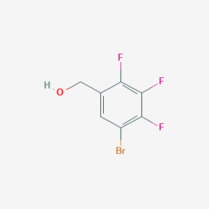 molecular formula C7H4BrF3O B3037635 (5-Bromo-2,3,4-trifluorophenyl)methanol CAS No. 511511-02-7