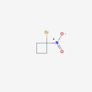 molecular formula C4H6BrNO2 B3037636 1-Bromo-1-nitrocyclobutane CAS No. 51175-81-6