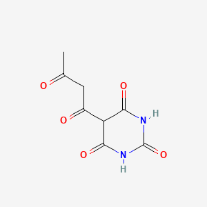 molecular formula C8H8N2O5 B3037640 5-acetoacetyl-2,4,6(1H,3H,5H)-pyrimidinetrione CAS No. 51291-13-5
