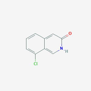molecular formula C9H6ClNO B3037642 8-Chloroisoquinolin-3-ol CAS No. 51463-18-4