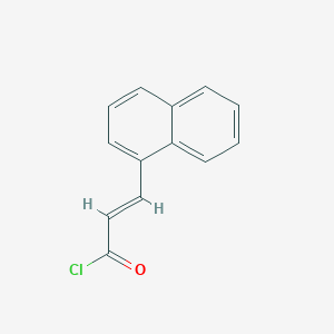 molecular formula C13H9ClO B3037653 (2E)-3-(1-萘基)丙烯酰氯 CAS No. 52031-69-3