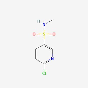 molecular formula C6H7ClN2O2S B3037662 6-氯-N-甲基吡啶-3-磺酰胺 CAS No. 52480-30-5