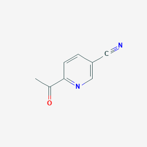 molecular formula C8H6N2O B3037667 6-Acetylnicotinonitrile CAS No. 52689-19-7