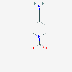 molecular formula C13H26N2O2 B3037671 4-(2-aminopropan-2-yl)-1-Boc-piperidine CAS No. 530116-33-7