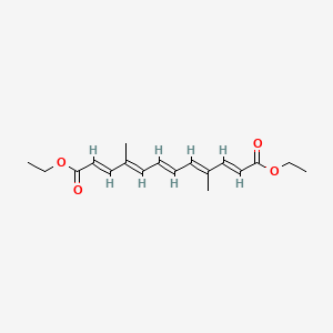 (2E,4E,6E,8E,10E)-Diethyl 4,9-dimethyldodeca-2,4,6,8,10-pentaenedioate