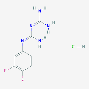 1-(3,4-Difluorophenyl)biguanide hydrochloride