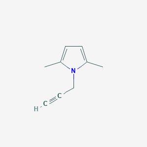 molecular formula C9H11N B3037690 2,5-dimethyl-1-(prop-2-yn-1-yl)-1H-pyrrole CAS No. 54609-19-7