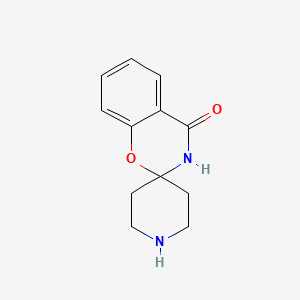 molecular formula C12H14N2O2 B3037696 Spiro[2H-1,3-benzoxazine-2,4'-piperidin]-4(3H)-one CAS No. 54906-24-0