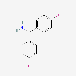 molecular formula C13H11F2N B3037701 Bis(4-fluorophenyl)methanamine CAS No. 55095-27-7