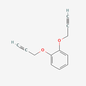 molecular formula C12H10O2 B3037724 1,2-双(丙-2-炔-1-氧基)苯 CAS No. 5651-91-2