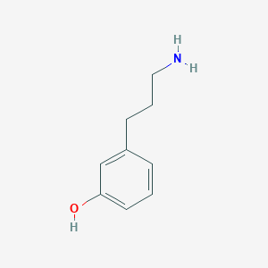 molecular formula C9H13NO B3037725 3-(3-Aminopropyl)phenol CAS No. 56522-50-0