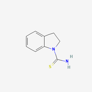 molecular formula C9H10N2S B3037726 Indoline-1-carbothioamide CAS No. 56632-37-2