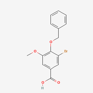 4-(Benzyloxy)-3-bromo-5-methoxybenzoic acid
