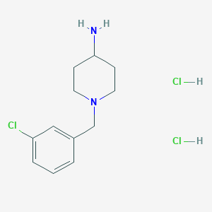 1-(3-Chlorobenzyl)piperidin-4-amine dihydrochloride