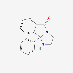 molecular formula C16H14N2O B3037751 9b-phenyl-1,2,3,9b-tetrahydro-5H-imidazo[2,1-a]isoindol-5-one CAS No. 5810-66-2