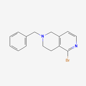 2-Benzyl-5-bromo-1,2,3,4-tetrahydro-2,6-naphthyridine