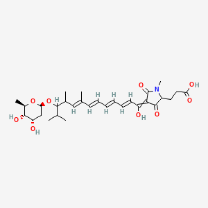 molecular formula C30H43NO9 B3037782 Altamycin A CAS No. 60202-22-4