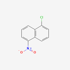 molecular formula C10H6ClNO2 B3037785 1-氯-5-硝基萘 CAS No. 605-63-0