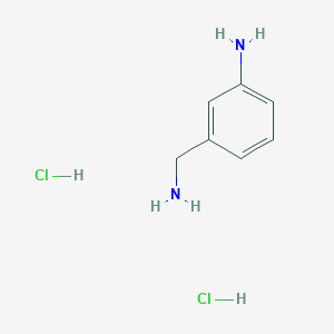 molecular formula C7H12Cl2N2 B3037786 3-Aminobenzylamine dihydrochloride CAS No. 60517-99-9