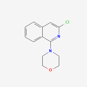 3-Chloro-1-(morpholinyl)-1-ylisoquinoline